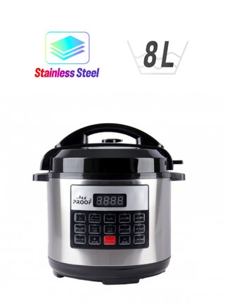 Proof electric pressure cooker, 8 liters, 1200 watts - pzsku/ZD894ACC7AF766C83A6FBZ/45/1745597688/793950db-4d95-4b8d-a017-0d86d985af5f