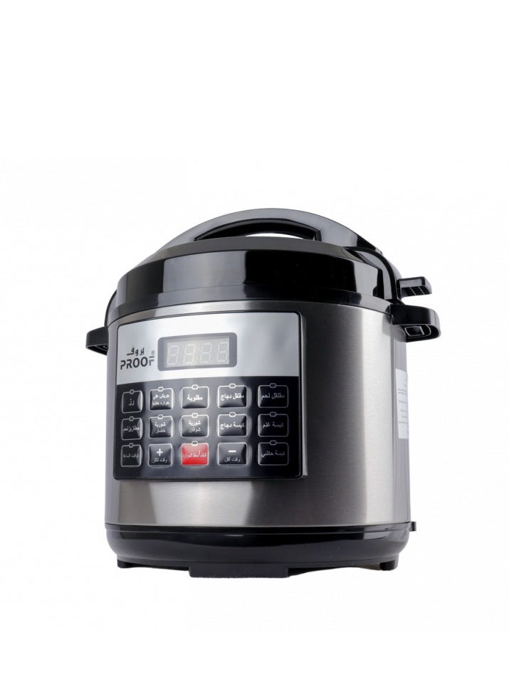 PROOF Proof electric pressure cooker, 8 liters, 1200 watts  - Image 2