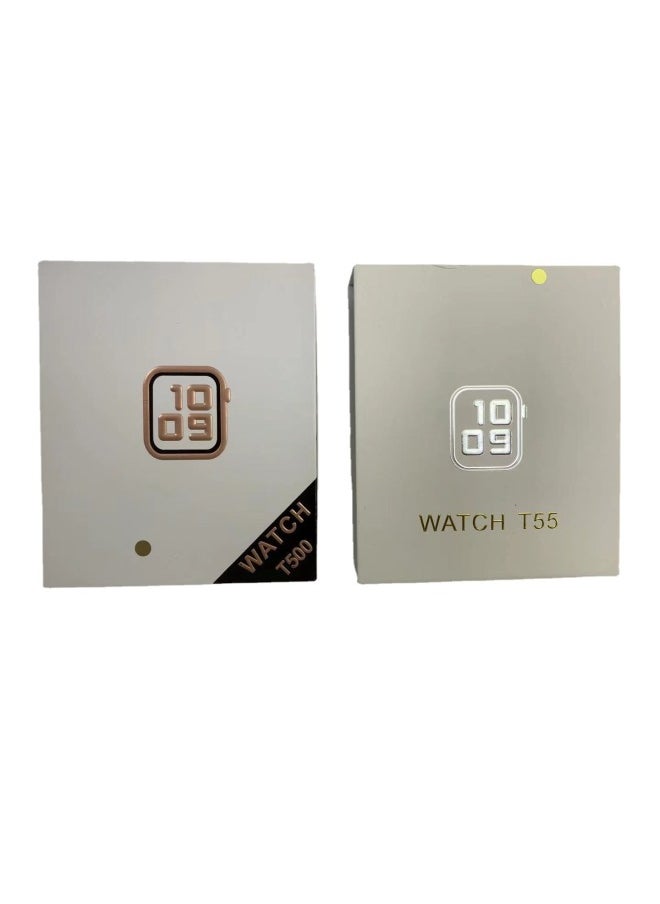 T500/T55/T5S/X7 Smart Call Watch Bracelet Bluetooth Heart Rate Meter Step Touch Screen Synchronous Hot-Color:X7-Pink