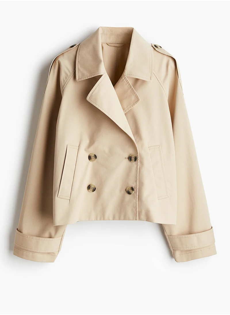 اتش اند ام Short Trench Coat