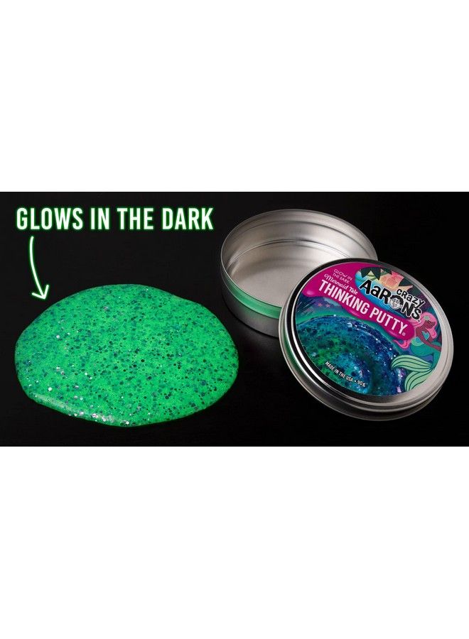 Crazy Aaron's Mermaid Tale Thinking Putty® Glows In The Dark! - Image 3