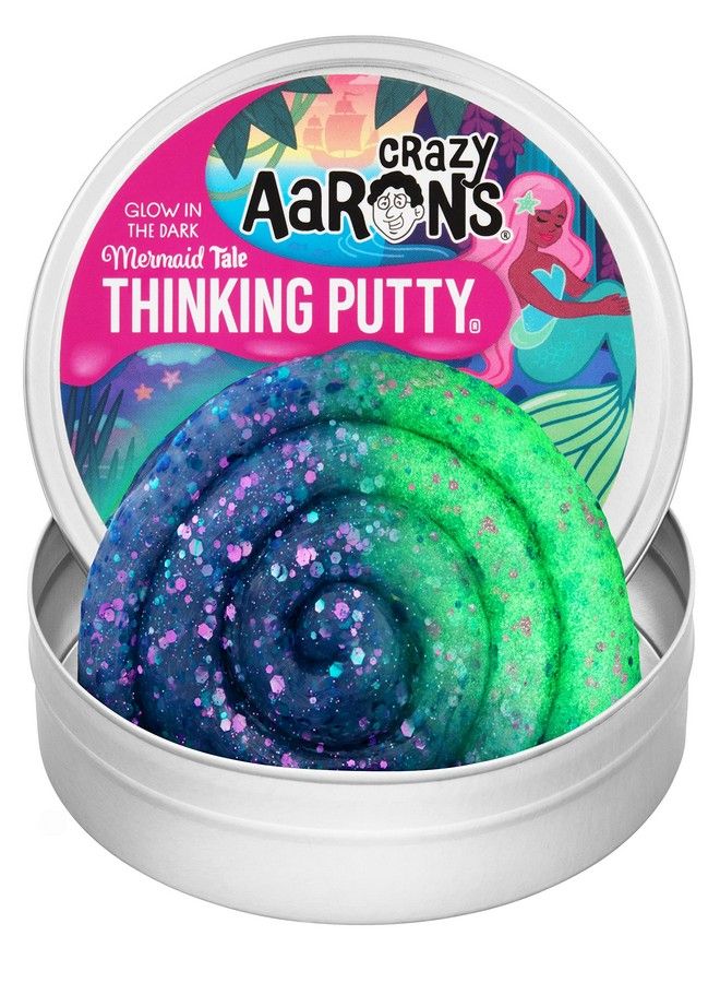 Crazy Aaron's Mermaid Tale Thinking Putty® Glows In The Dark! - Image 2