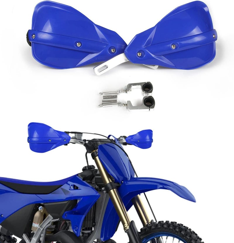Winjet AnXin Motocross Handguards for Yamaha YZ Series and Dirt Bikes - Blue - Image 1