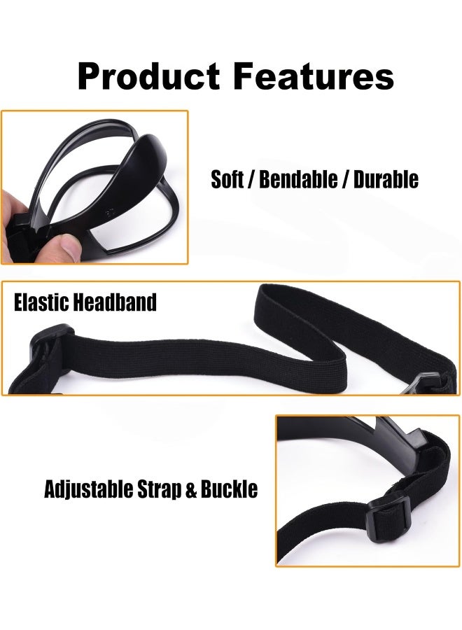 COSMOS Cosmos Sports Basketball Dribble Specs Goggles No Look Dribbling Goggles for Team Training Aid, Black Color - Image 2