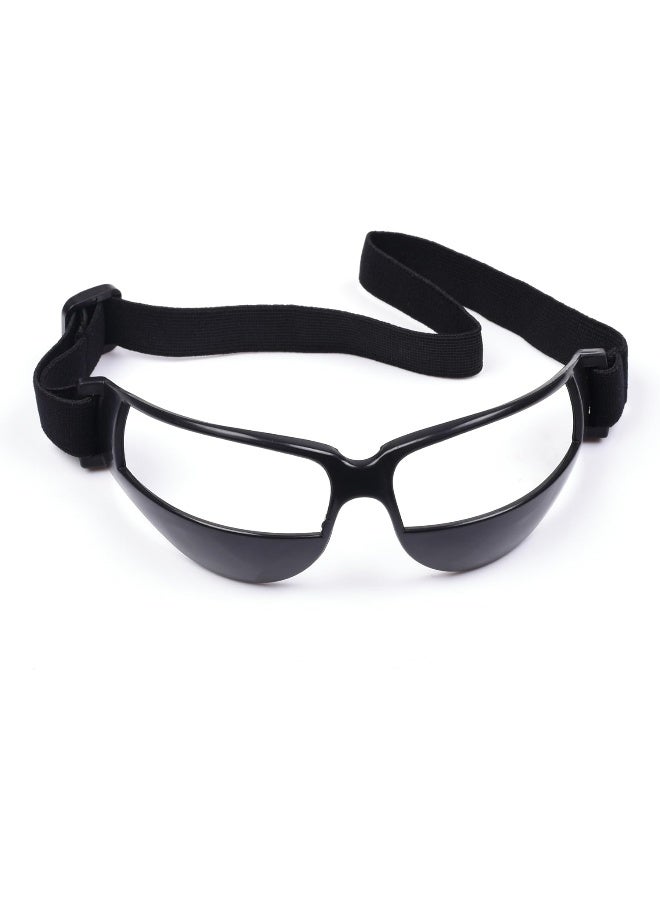 COSMOS Cosmos Sports Basketball Dribble Specs Goggles No Look Dribbling Goggles for Team Training Aid, Black Color - Image 1