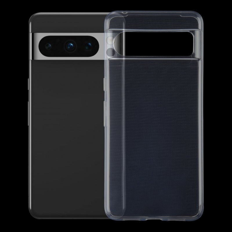 BURAQ Case Cover For Google Pixel 8 Pro Ultra-thin Transparent TPU Phone Case - Image 1