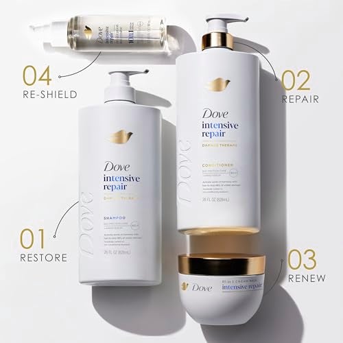 Dove Hair Intensive Repair 10in1 Serum Mask for Damaged Hair with Bio-Protein Care Technology and Amino Serum 9.2 fl oz - Image 5