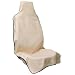 INFANZIA Waterproof Sweat Towel Seat Cover Premium Car Seat Towel Protector for Trucks SUV Jeep Universal NonSlip Bucket Seat Covers for Post Gym Workout Running Swimming Beach Beige 1Pcs - Image 2