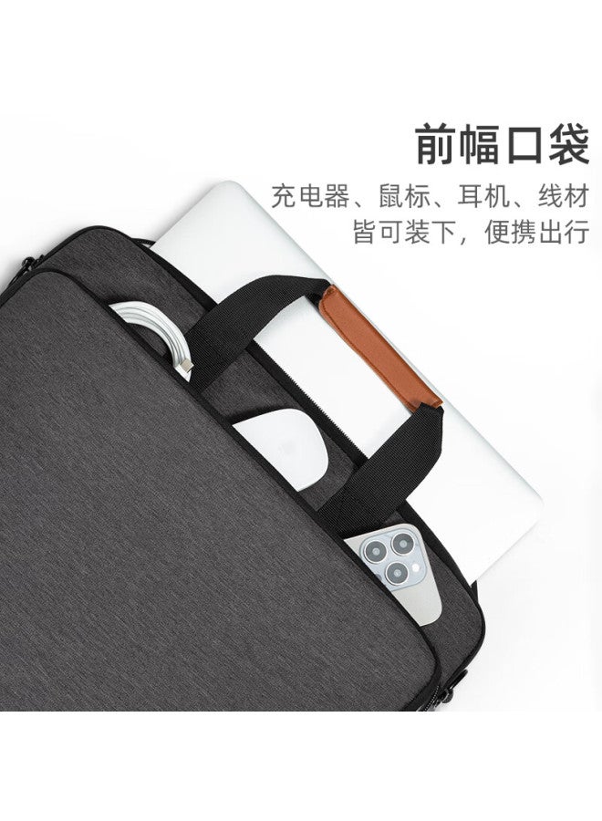 Womt Laptop Bag, 13/14 Inch, Handheld And Shoulder Strap, Suitable For Lenovo, Apple, Huawei, Xiaomi, Asus, For Men And Wome - Image 3