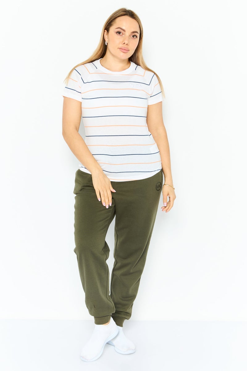 PUMA Women Sportswear Fit Short Sleeves Training T-Shirt, White - Image 2