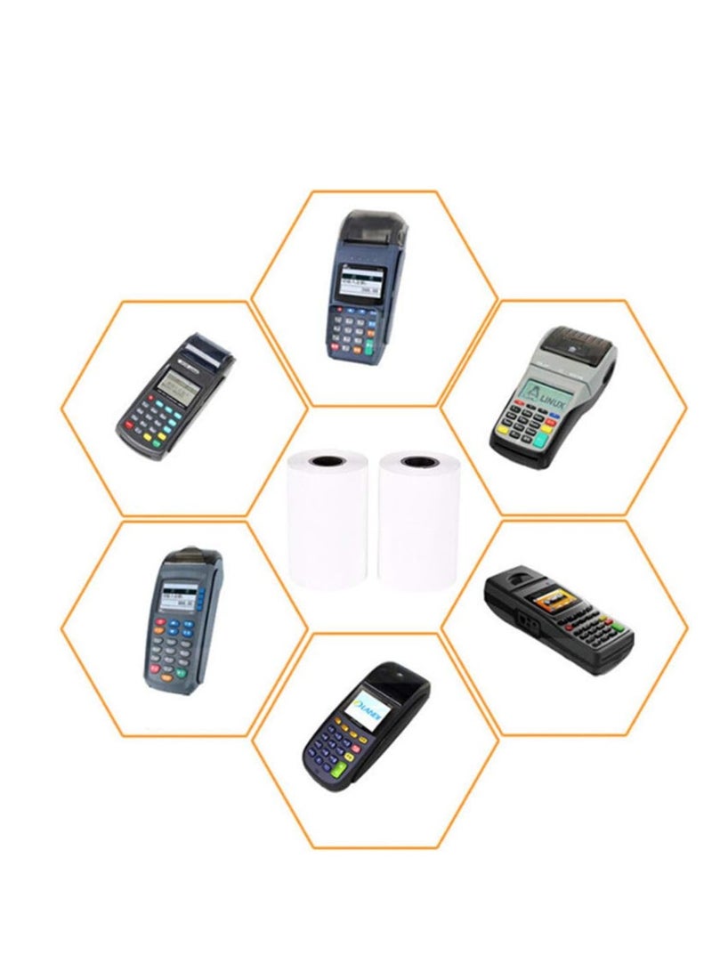 Terabyte Thermal Paper Rolls 57*30mm Printer Paper Cash Register Rolls for Supermarket POS Receipt Paper Printing 20 Rolls - Image 3