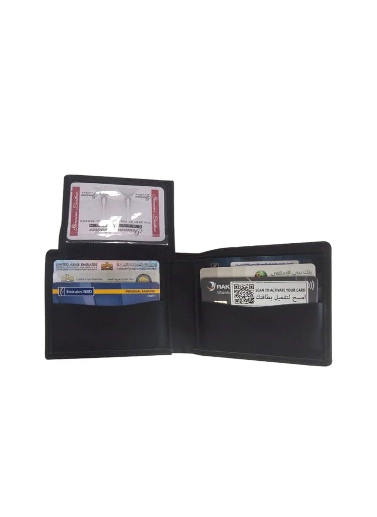 Genuine Leather Wallet For Mens, Black Leather Bifold Men's Leather Wallets - pzsku/ZD8958F9D76D432900BF5Z/45/_/1721900986/42cd063a-bb38-4b62-9882-687c4eec4b41