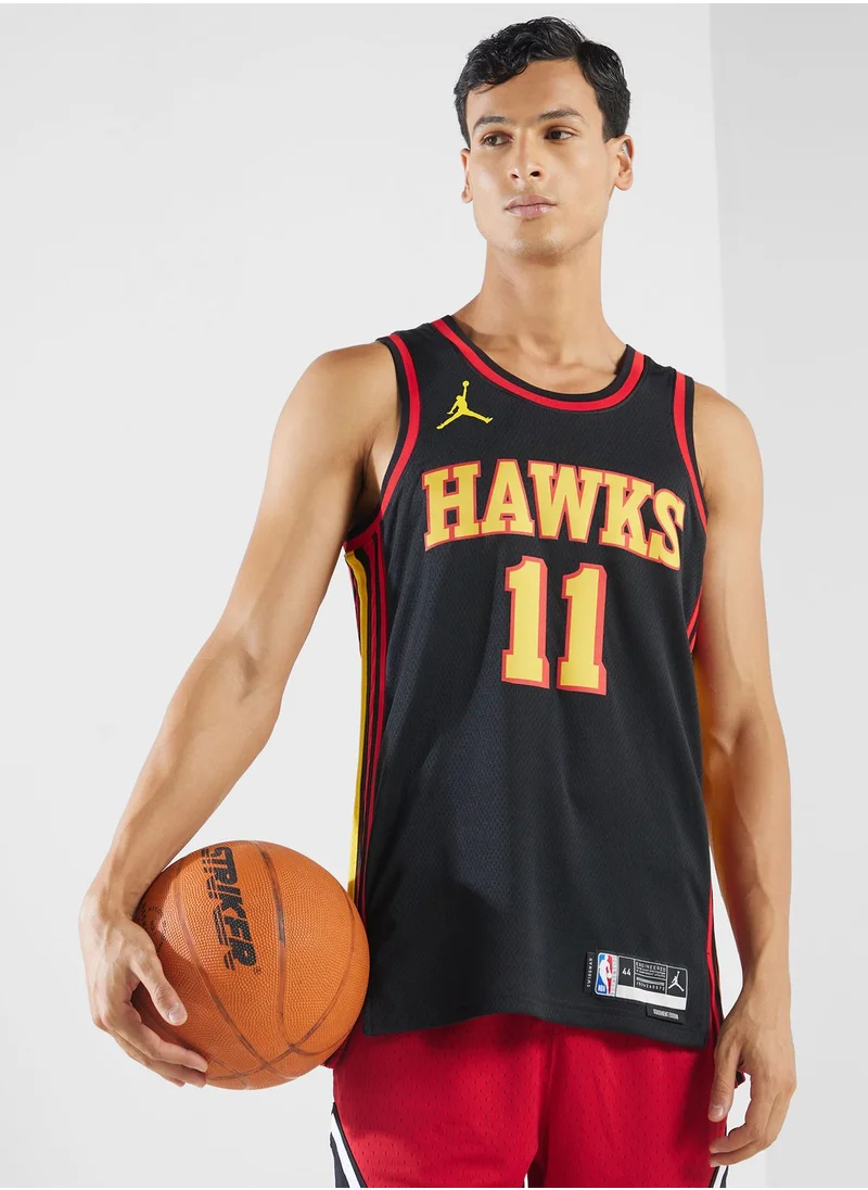 Jordan Atlanta Hawks Dri-Fit Swimming Jersey