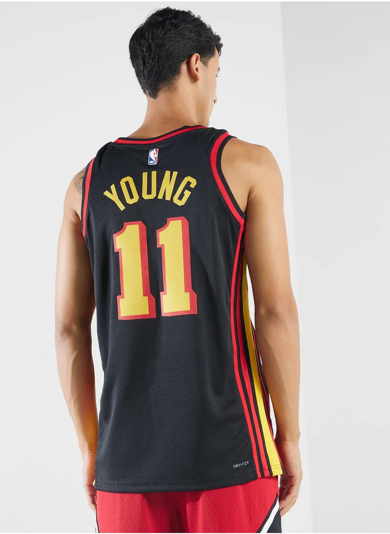 Jordan Atlanta Hawks Dri-Fit Swimming Jersey