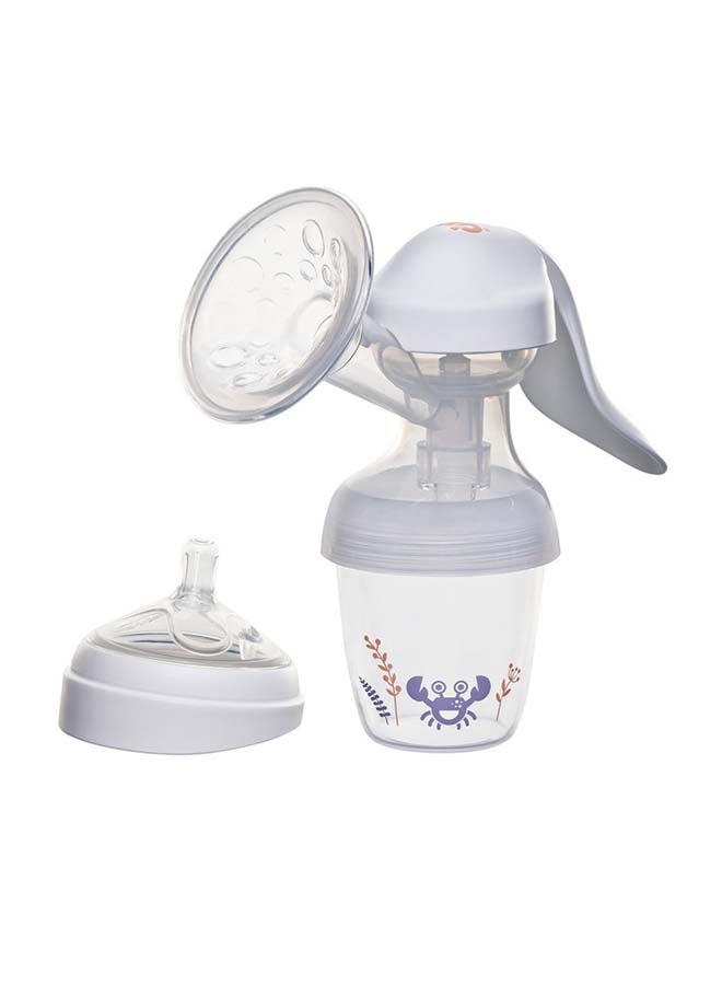 nip First Moments Manual Breast Pump, Easy To Clean, Pumping & Milk Storage, Ergonomic - Image 2