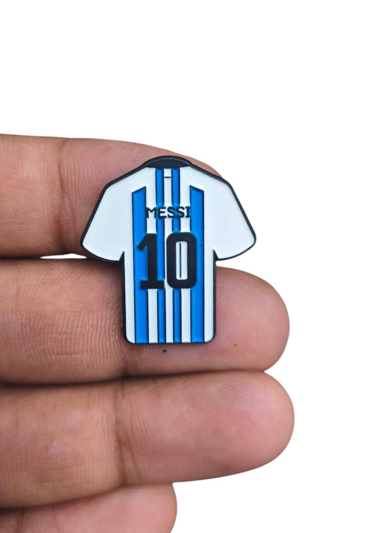 Messi Jersey Metal Sticker for Mobile or Any Smooth Surface - Image 1