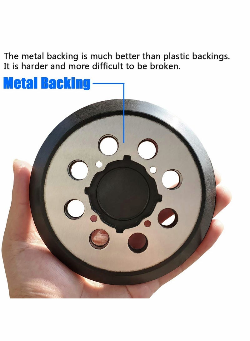 SOLARAE Random Orbital Sander Fits for 5" Hook-&-Loop Replacement Sander Pad for DeWalt DWE6423/6423K, DWE6421/6421K, DCW210B Random Orbital Sander - Direct Replacemnrt for Pad Part Number DWE64233 & N329079 - Image 5