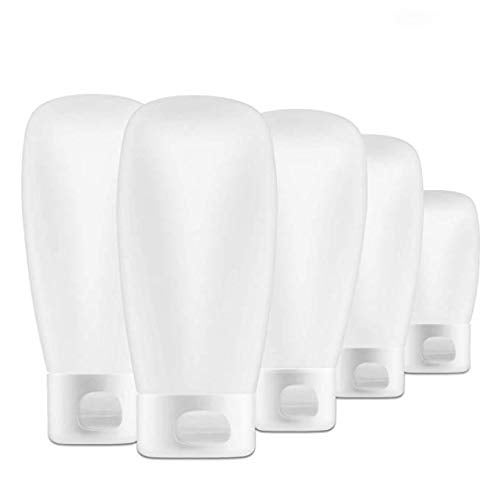 DIY Crafts DIY Crafts Transparent Refillable Containers for Cosmetics Travel Toiletry Bottle Set 10 Pack Design No 1 Pack Of 10 Pcs  - Image 1