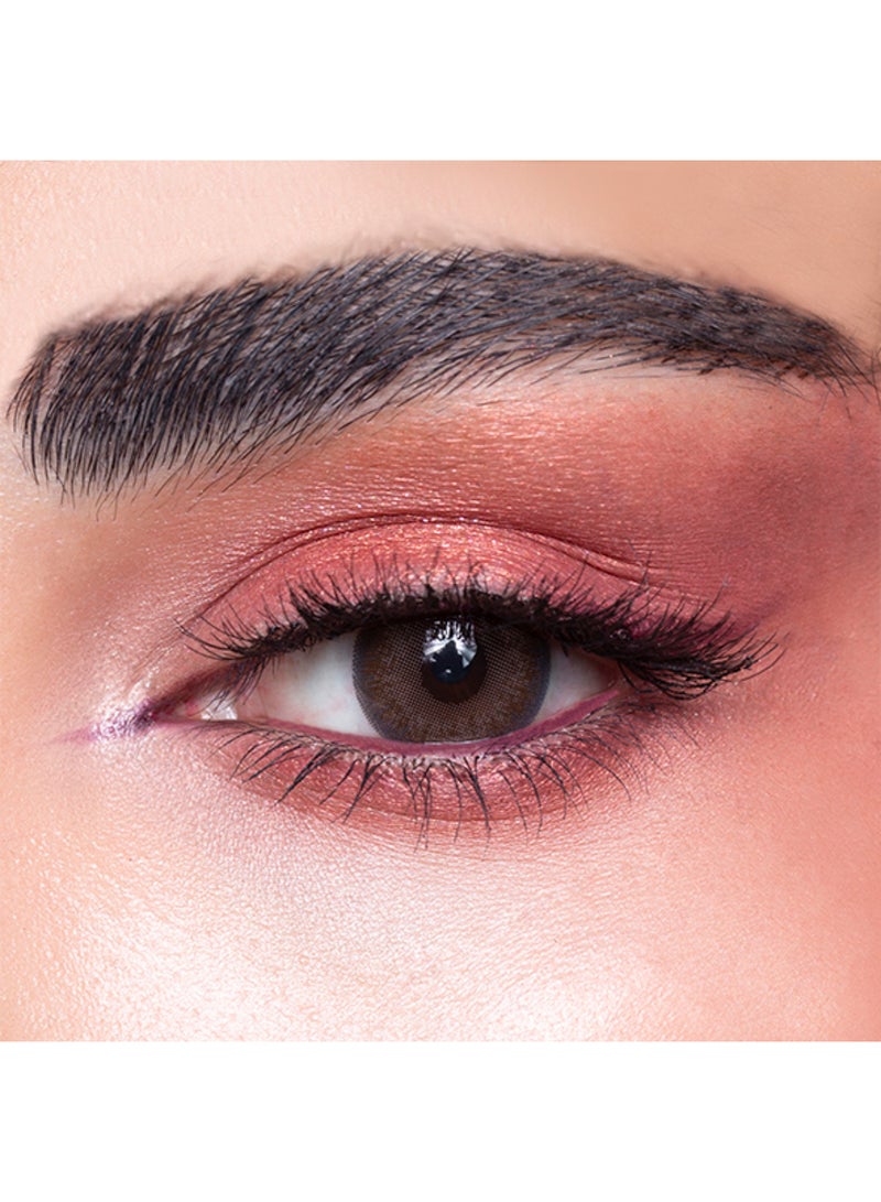 Amara Women Women's Color Contact Lens - Tan Monthly  (-1.00 ) - Image 4
