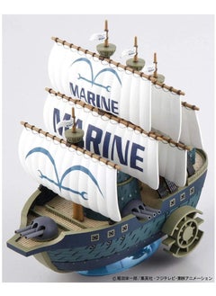 Anime One Piece Grand Ship Collection Marine Warship Model Kit