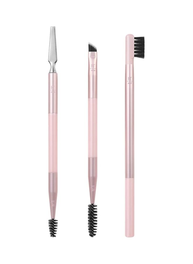 REAL TECHNIQUES Brow Styling Set Pink - Image 2