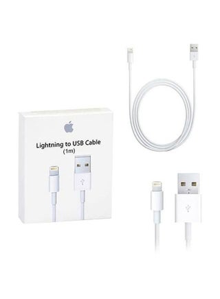 كابل من لايتنينج إلى USB بطول 1 متر أبيض - view 5