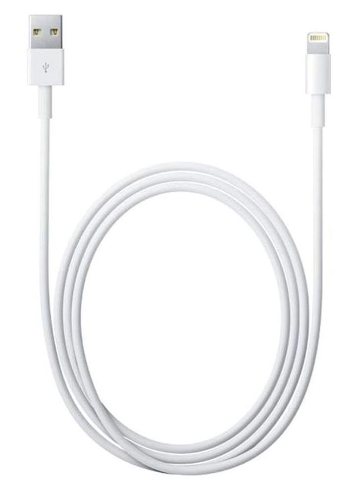 ابل  كابل من لايتنينج إلى USB بطول 1 متر أبيض - Image 1