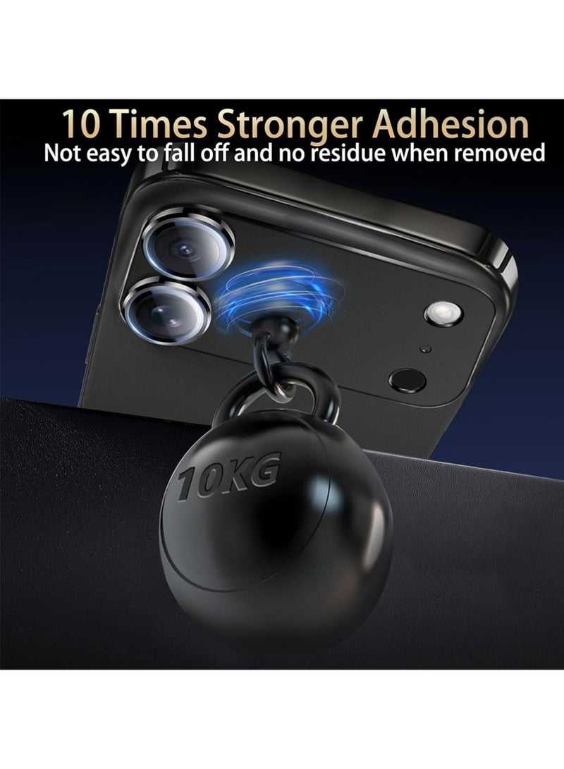 بولوز 2 حزمة كاميرا عدسة حامي لآيفون 17 برو ماكس الملحقات ، سبيكة الألومنيوم المعدنية حامي كاميرا الزجاج المقوى ، [الصف العسكري مقاوم للكسر] [حالة صديقة] -أسود - Image 5