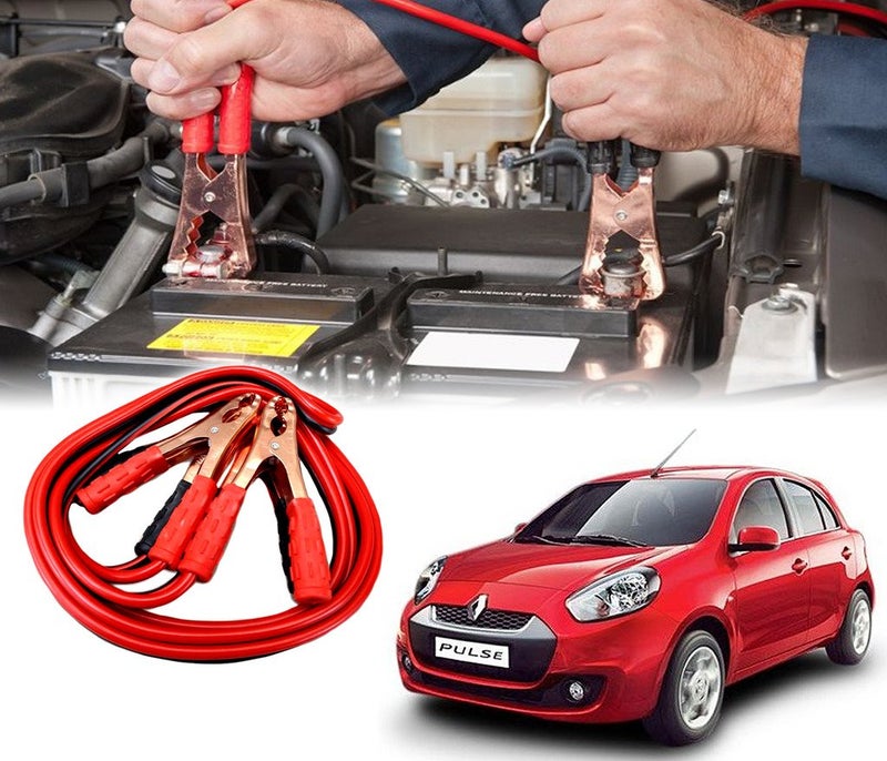 Auto Pearl Car 500 Amp Heavy Duty Jumper Booster Cables Anti Tangle Copper Core 6 feet for - Pulse (XX Large) - Image 5