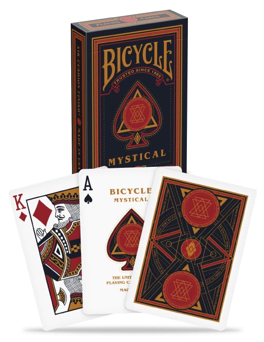 Bicycle Mystical Magical Playing Cards Premium Deck for Magic and Card Games Poker Size - Image 1