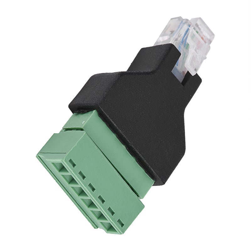 1Pcs Ethernet RJ12 6P6C Male to 6 Pin Screw Terminals Adapter Connector - Image 5