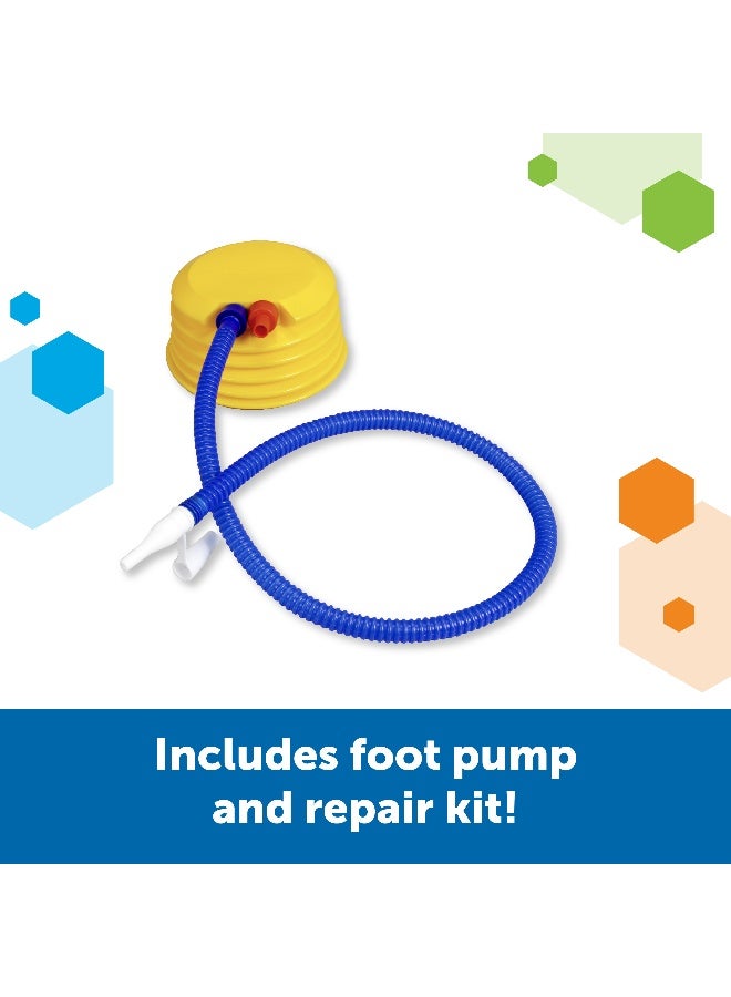 ليرننج ريسورسز مجموعة النظام الشمسي العملاق القابل للنفخ من Learning Resources، نموذج كوكب تفاعلي ثلاثي الأبعاد مع الشمس والكواكب والقمر ودليل الأنشطة، تتضمن مجموعة إصلاح ومضخة وخطافات للتعليق، للأطفال من سن 5 سنوات فما فوق - Image 4