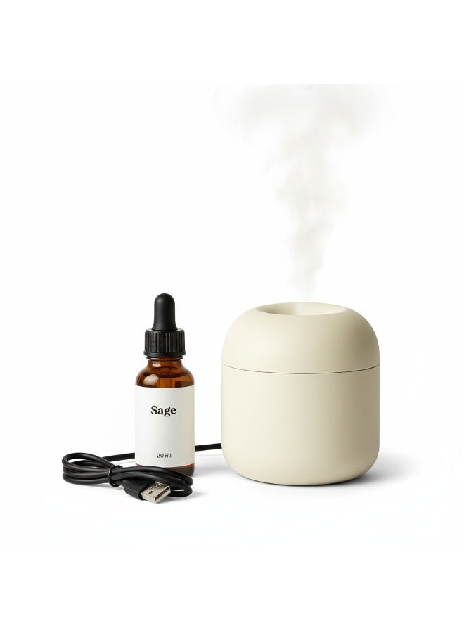 Pogfreshener humidifier starter kit- 20ml scent drop and portable USB humidifier 250ml - Image 1