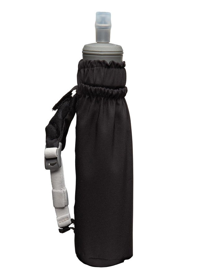 Nathan - Pinnacle 14oz Soft Flask Black/Reflective Silver OSFM - Image 3