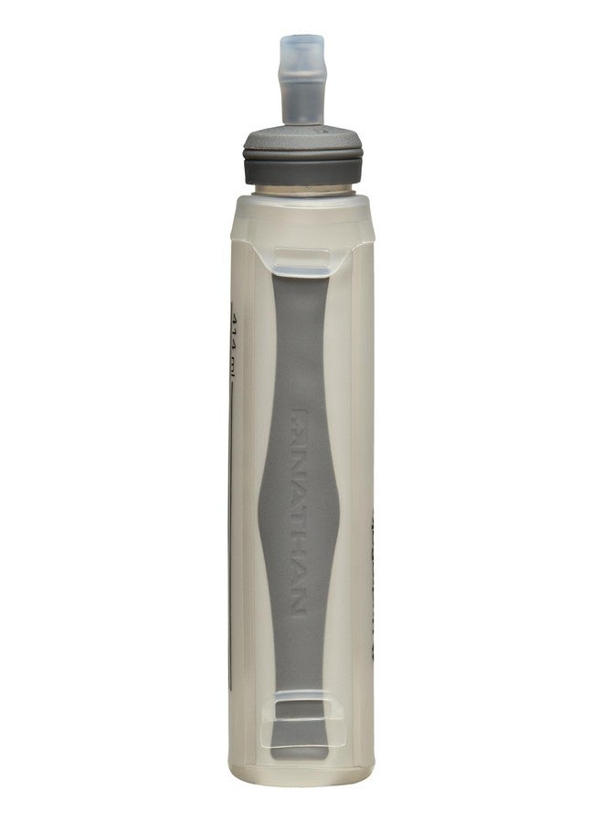 Nathan - Pinnacle 14oz Soft Flask Black/Reflective Silver OSFM - Image 5