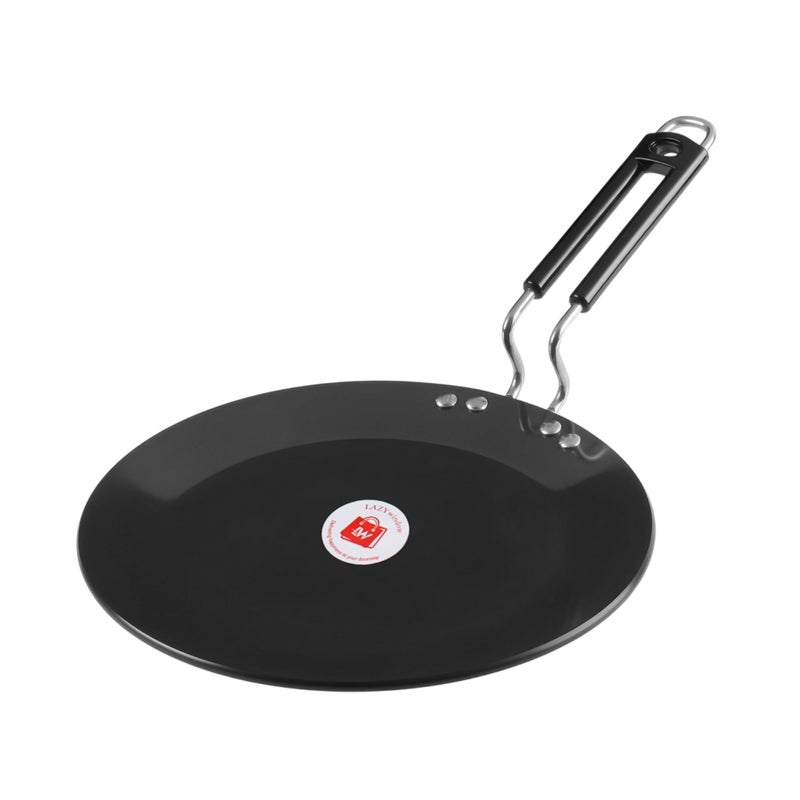 LAZYwindow مقلاة روتي LAZYwindow مصنوعة من الألمنيوم المؤكسد، قاعدة تحريض، سوداء - Image 1