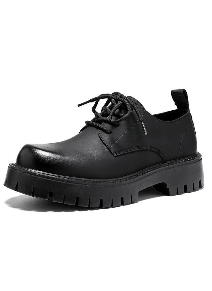 Warrior - Versatile Retro Casual Leather Shoes - Image 1