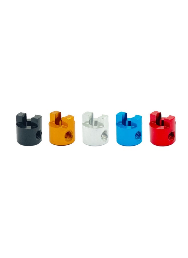 Generic - Paddle Fork Multi-model Shaft Shaft Paddle Fork Model Marine Aluminum Alloy/copper Propeller Card Remote Control Boat Accessories-Color:4mm Red 1PCs - Image 1