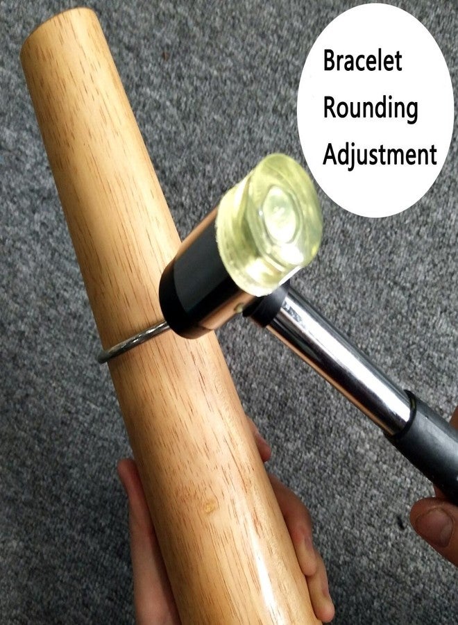 Preamer Wood Round Bracelet Bangle Mandrel Jewelry Making Metal Forming - Image 3