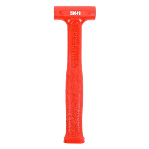 ARES 23049 – 8oz Slim Line Deadblow Hammer – Heavy Head Delivers Powerful Striking Force – Slim Profile Head Design for Greater Impact Accuracy - Made in USA - Image 1