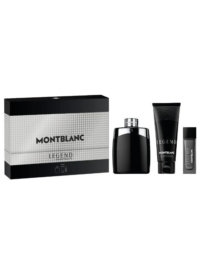 Mont Blanc Legend EDT Trio Set