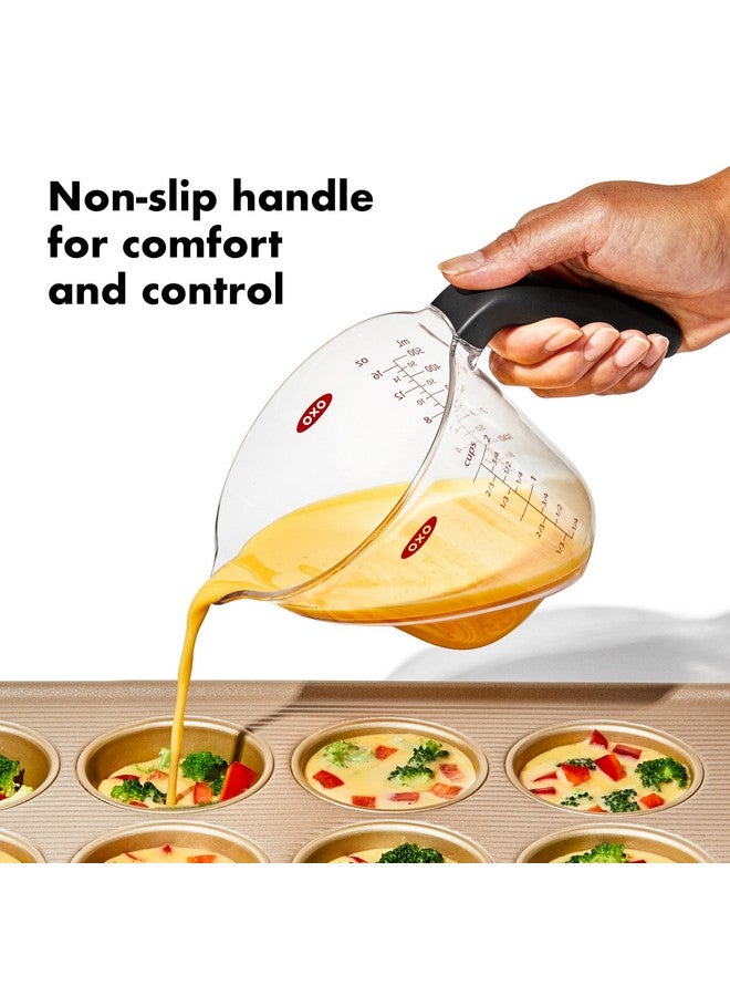 OXO مجموعة أكواب قياس مائلة من OXO Good Grips مكونة من 3 قطع - تريتان رينيو - Image 3