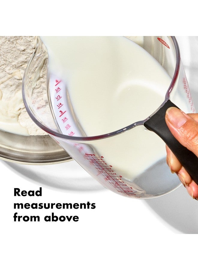 OXO مجموعة أكواب قياس مائلة من OXO Good Grips مكونة من 3 قطع - تريتان رينيو - Image 2