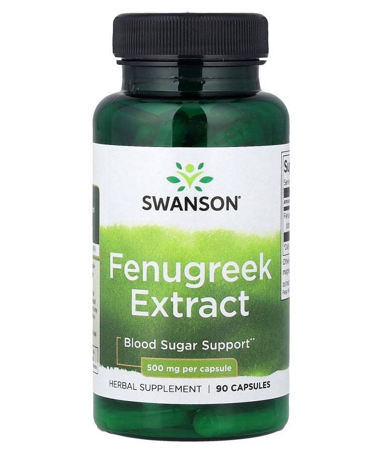 Fenugreek Extract 500 mg 90 Capsules