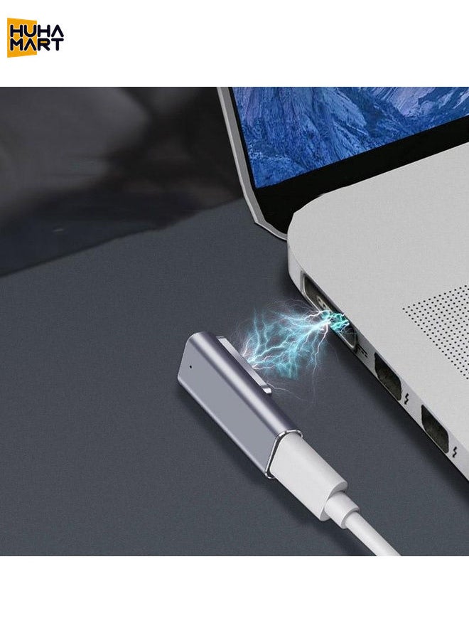 Type-C/USB-C to Magsafe1/2 Charging Adapter Supports PD Charging(Type-C to Magsafe 2 T)