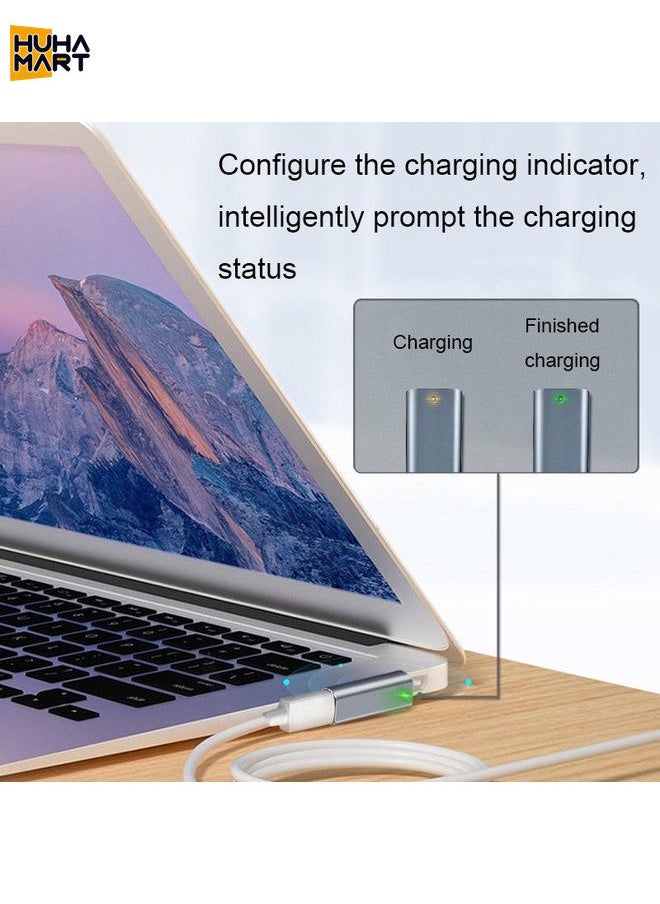 Type-C/USB-C to Magsafe1/2 Charging Adapter Supports PD Charging(Type-C to Magsafe 2 T)