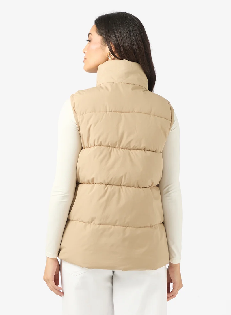 ELLA Sleeveless Padded Vest
