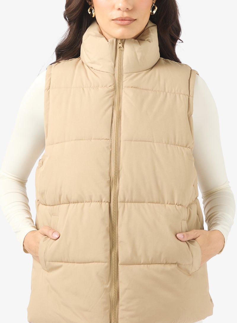 ايلا سترة مبطنة بدون أكمام - Image 3