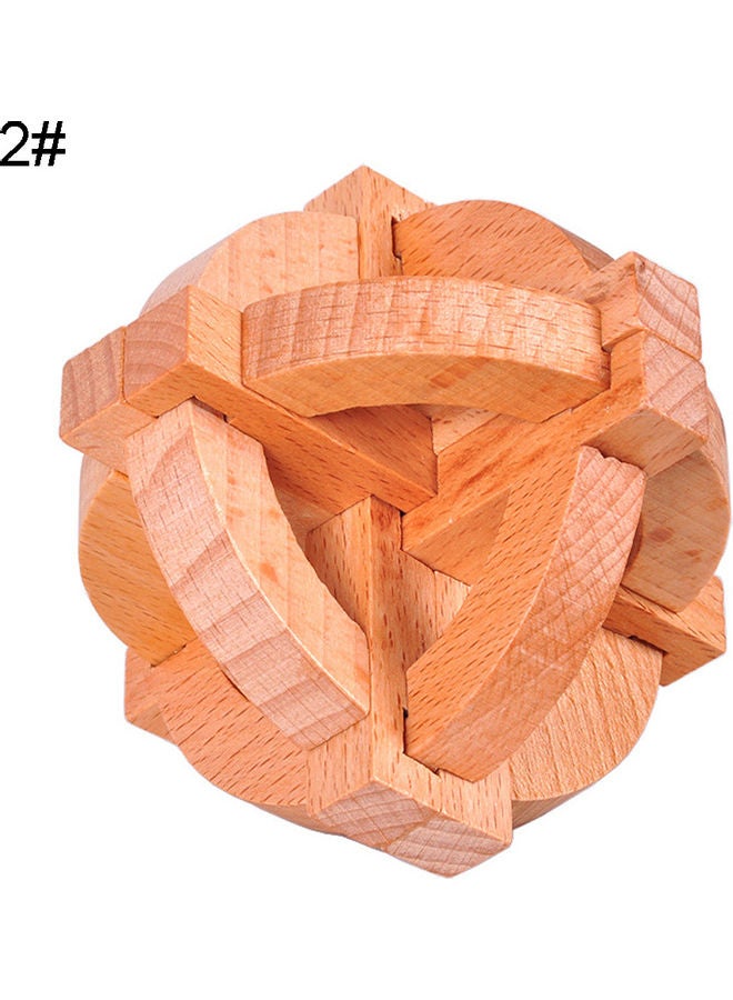 طقم لعبة بازل كرة كونغينغ الخشبية - Image 1