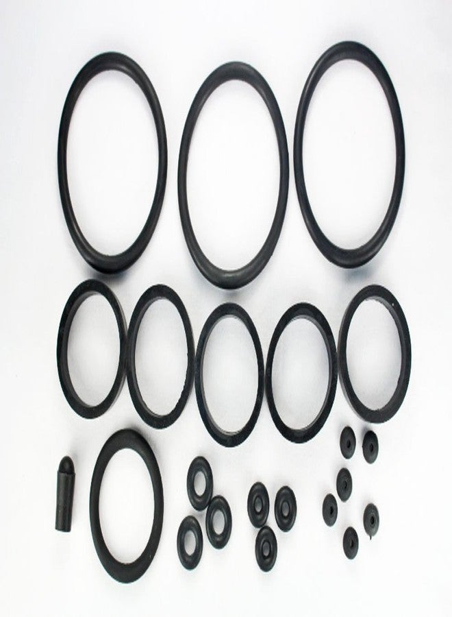 Game Room Guys Bally Blackwater 100 Pinball Black Rubber Ring Kit - Image 2